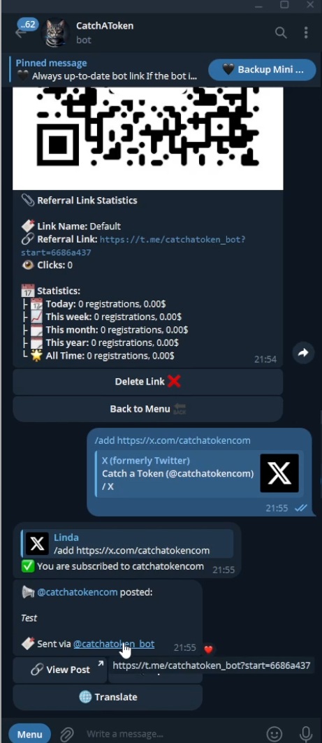 Default link use
